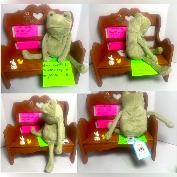BNWT JELLYCAT ONE LITTLE FERGUS FROG PRICE FIRM - Picture 10 of 15
